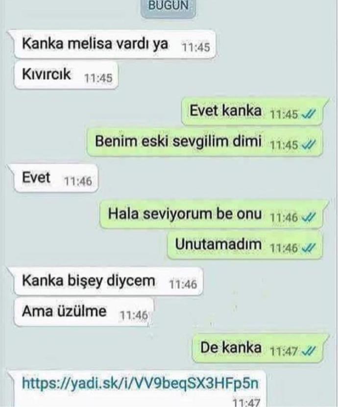 Böyle bişey gelse başınıza ne yaparsınız?