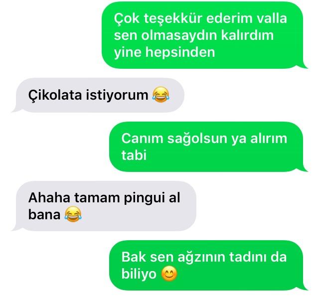 Arkadaşlar sizce onu hayal kırıklığına mı uğrattım yoksa başka birşey mi? Sevgili değiliz yeşiller benim?