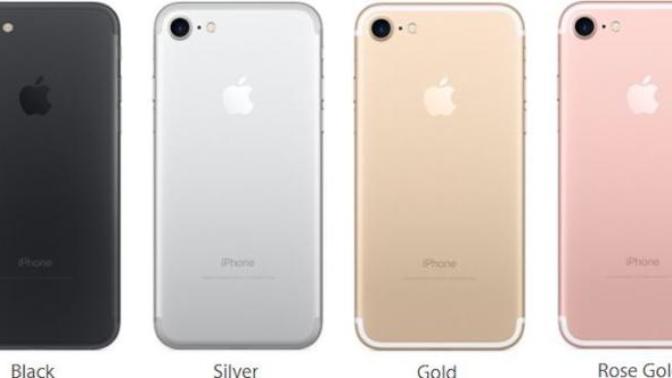 Hangi renk iphone 7?