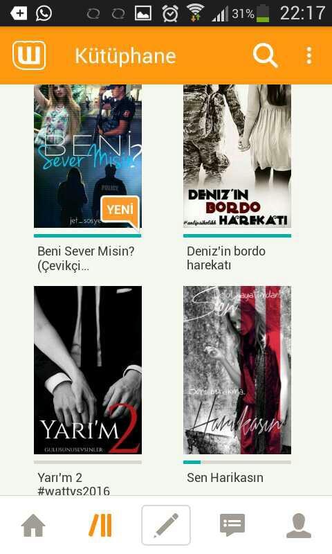 Bana wattpad de kitap önerir misiniz??