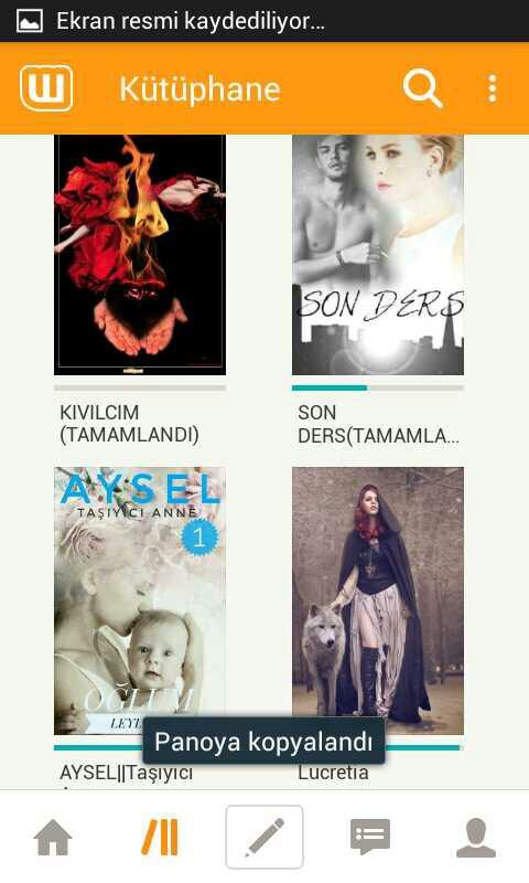 Bana wattpad de kitap önerir misiniz??