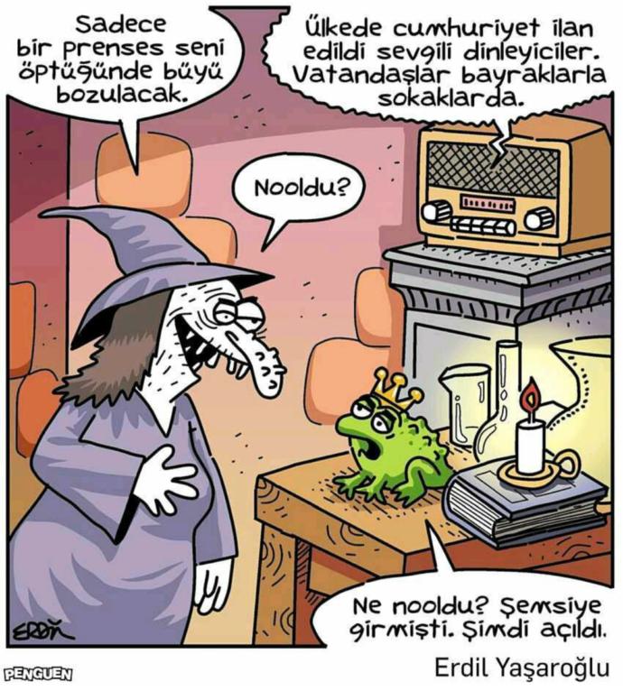 Bu karikatür de ne anlatılmak istenmiş ?