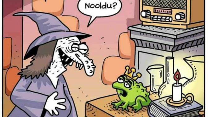Bu karikatür de ne anlatılmak istenmiş?