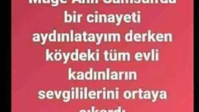 Demek ki neymiş? Kadın Şeytandır boşuna dememişler. Öyle değil mi?