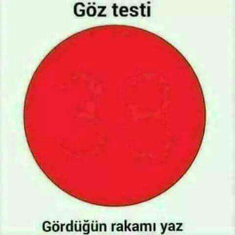 Göz Testi Yapalım ??