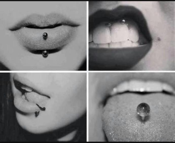 Bu şekilde piercing takan kızlar? Buraya? 😬😬😀?