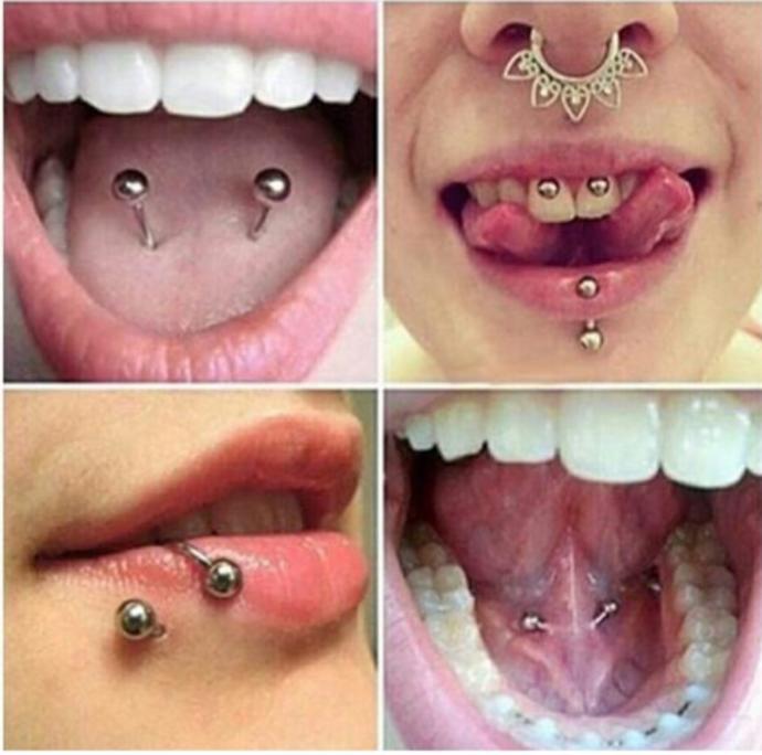 Bu şekilde piercing takan kızlar? Buraya? 😬😬😀?