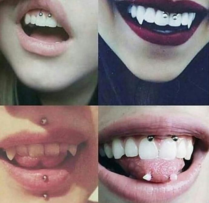 Bu şekilde piercing takan kızlar? Buraya? 😬😬😀?