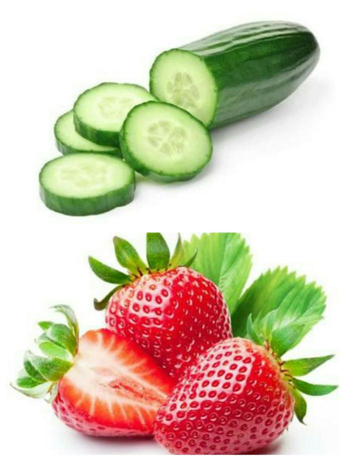 Çilek ve salatalığın hormon tutmayan tek yiyecek olduğunu biliyor muydunuz?