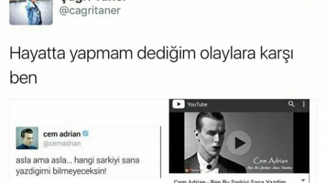 Bu hayatta "asla yapmam" dediğiz bir şeyi yaptığınız oldu mu?