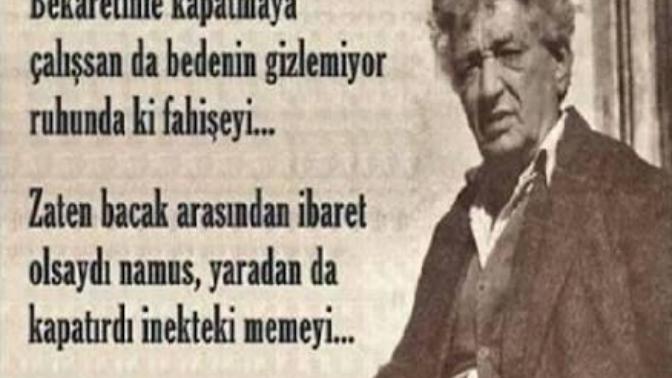 Neyzen Tevfik usta bu sözünde ne demek istemiş?