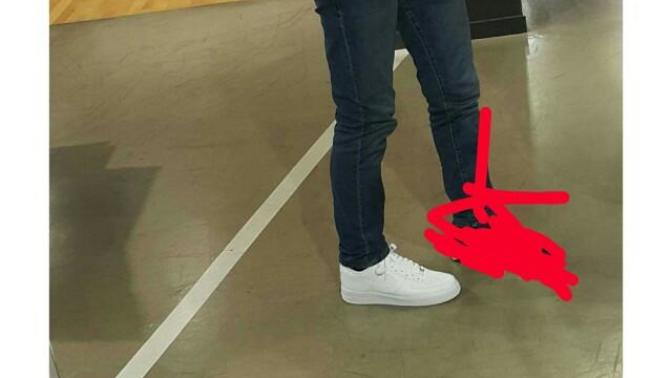 Air force çok mu kaba durmuş ayağımda?