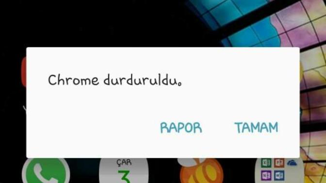 Google Chrome neden hata veriyor olabilir?