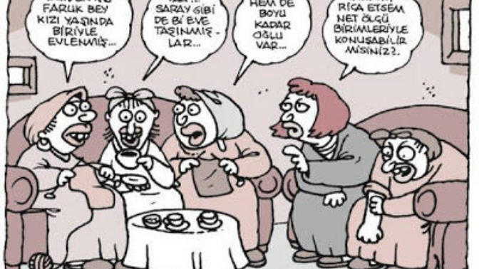Bu kadın milleti neden bu kadar dedikoducu?