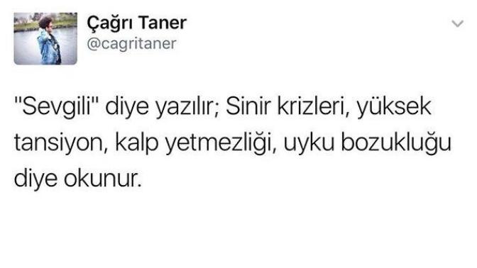 Sizin için sevgilinin tanımı nedir?