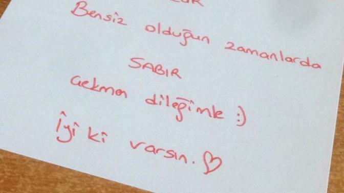 Askerdeki sevgiliye?