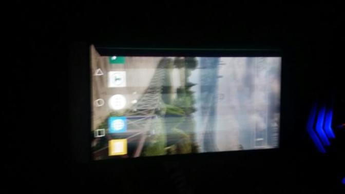Telefonumun ekranın bir kısmı siyah?