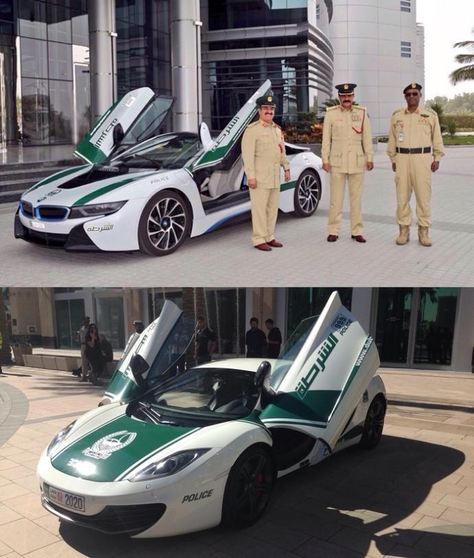 Dubai'deki polis arabaları Türkiye'de olsaydı neler yaşanırdı?