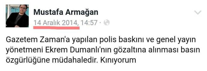 Mustafa Armağan denen Fetö'cü hala neden dışarıda?
