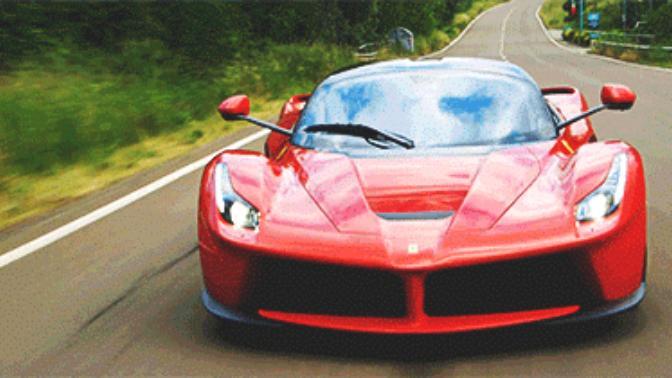 Hiç ferrari  ya da  lamborghini gördünüz mü?