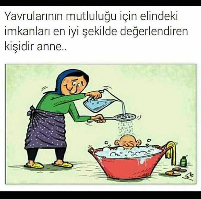 Yavrularinin mutlulugu icin elindeki imkanlari en iyi sekilde degerlendiren annelerimizin degerini biliyor muyuz ??