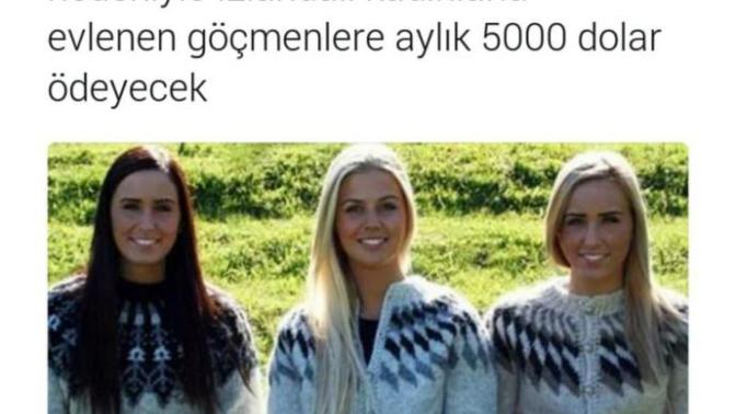 Erkekler, maaş karşılığında İzlandalı ile evlenmek ister miydiniz? Kızlar, İzlandalı kadınların yerinde olsanız ne hissedersiniz?