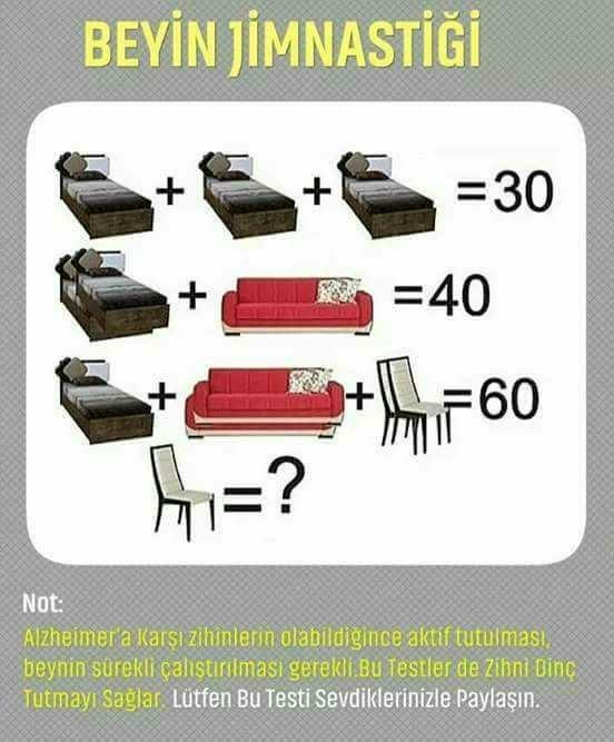 Hadi Beyin Jimnastiği Yapalım?