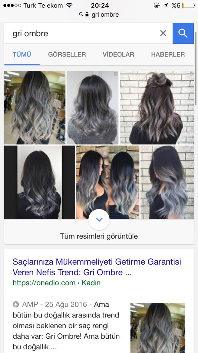 Saçlarımı boyatıcam?