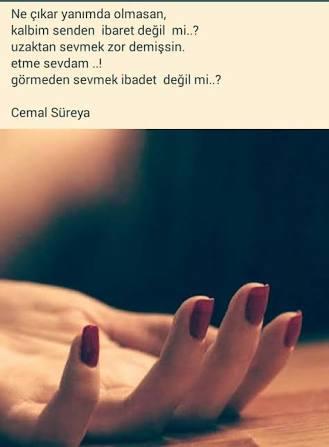 Siz hiç birini uzaktan sevdiniz mi? O izleyenin siz olduğunu bildiği halde , ben değildim dediniz mi?