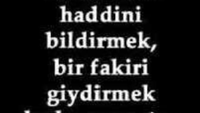 Siz de Hakedene Hakettiğini Verir misiniz?