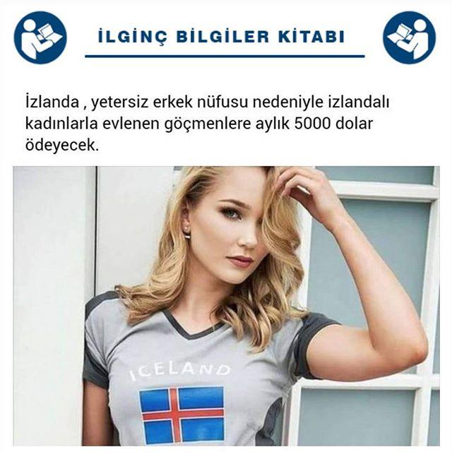 İzlanda 5000 $ maaş bağlıyor ne dersiniz? 