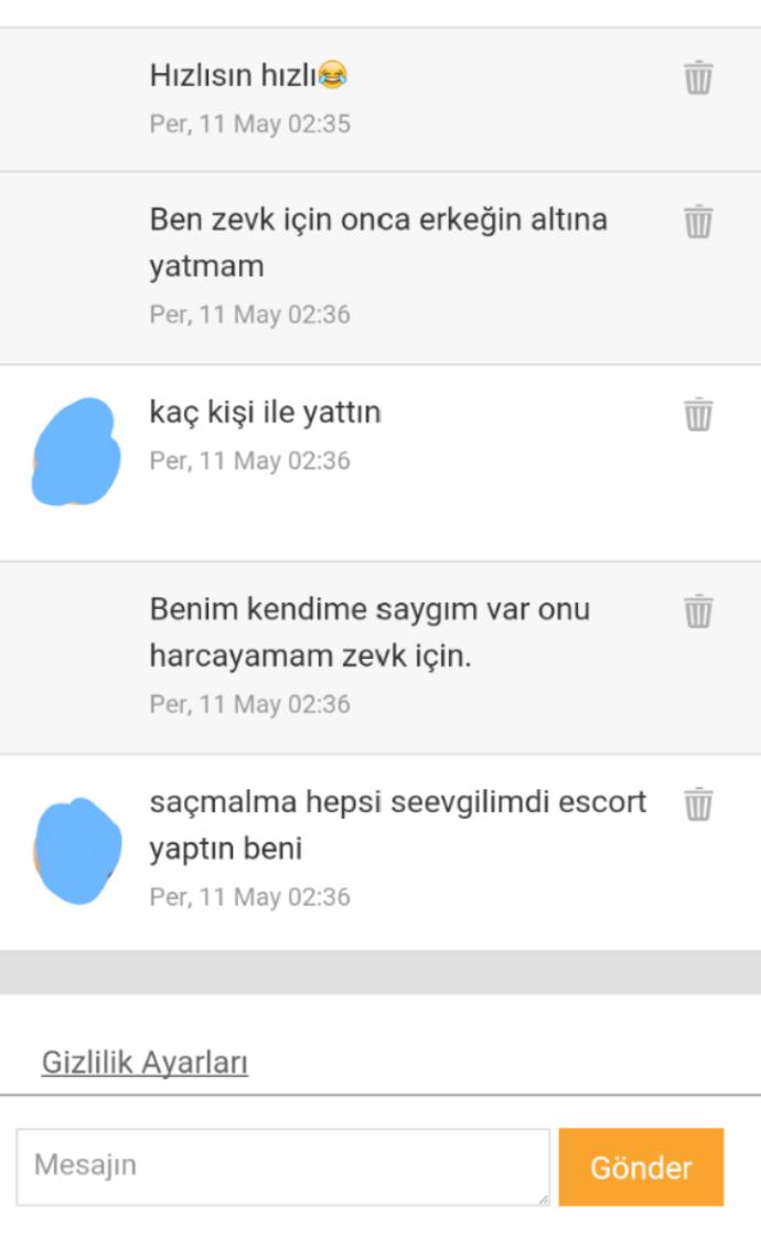 Erkek mi Bayan mı bu mesajı yazan?