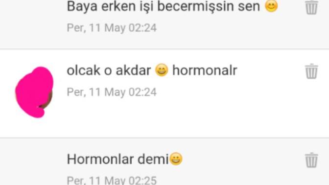 Erkek mi Bayan mı bu mesajı yazan?