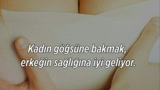 Kadın göğsüne bakmanın erkek sağlığına iyi geldiği ispatlandı! Sizce doğru mu?
