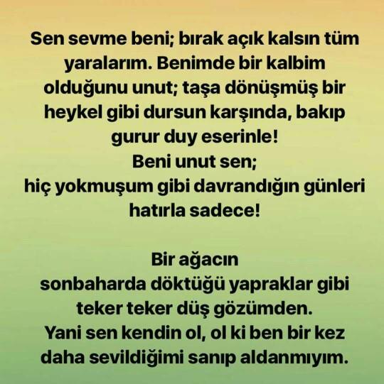 En çok neye pişman edildiniz bu hayatta??