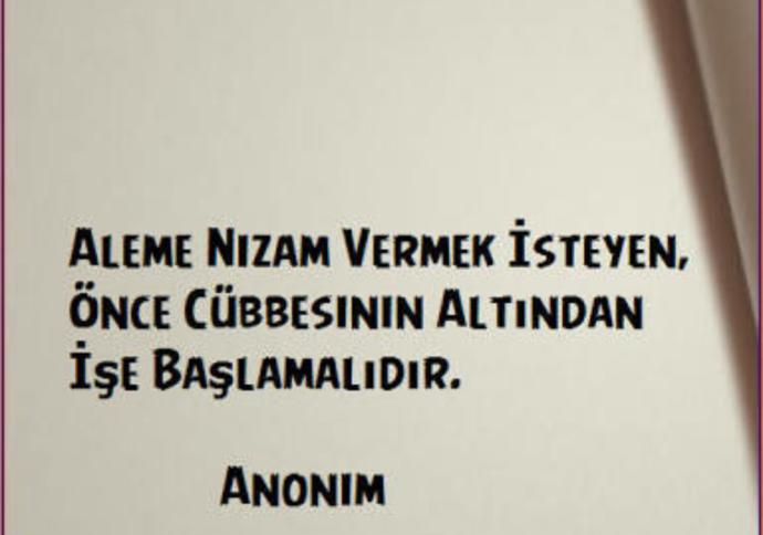 Kendini bilen bir insan nasıl olur?