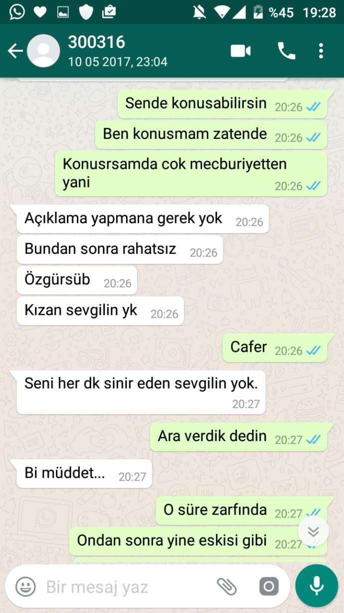 Sürekli konuşmak istiyorum ama dünden beri o hiç mesaj atmadı. Ne yapayım?