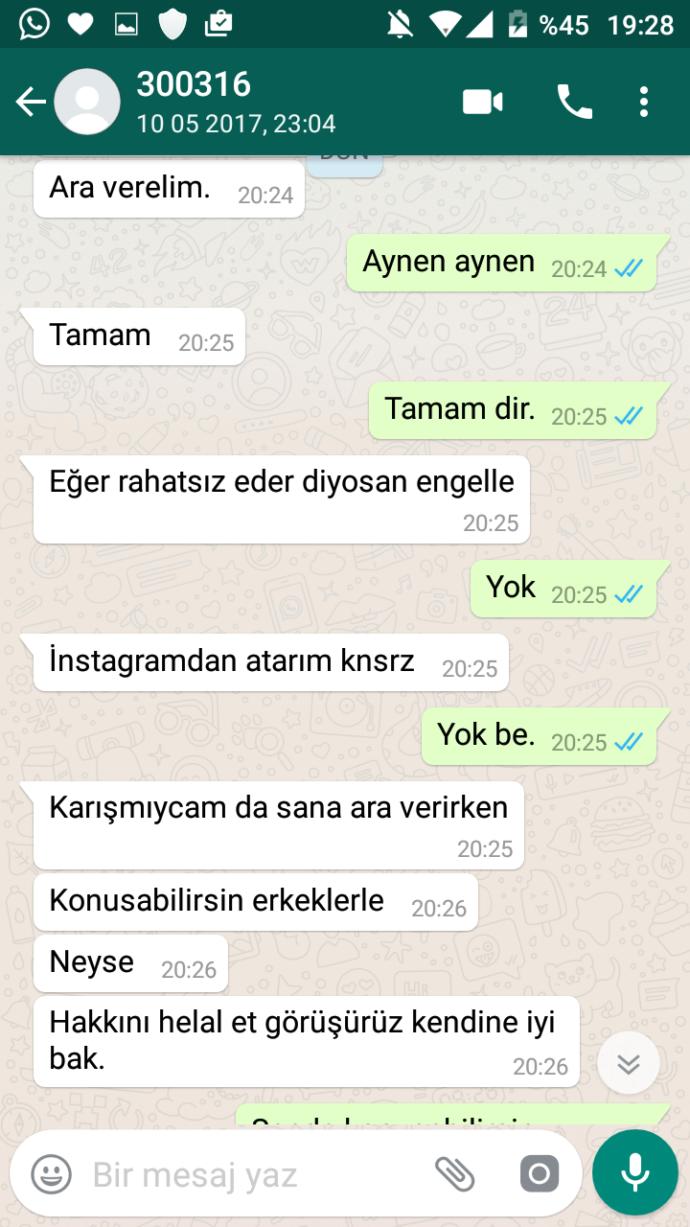 Sürekli konuşmak istiyorum ama dünden beri o hiç mesaj atmadı. Ne yapayım?