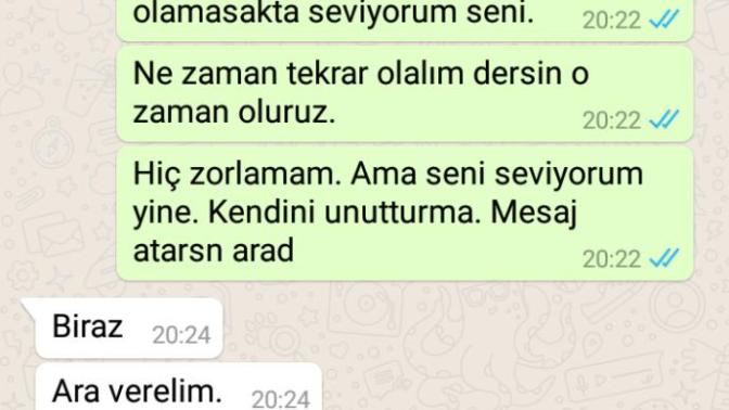 Sürekli konuşmak istiyorum ama dünden beri o hiç mesaj atmadı. Ne yapayım?