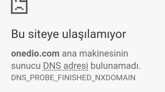 Onedio. com'a giremiyorum?
