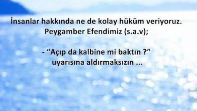 Yargısız infaz ! Gördüğünüze, duyduğunuza inanıp peşin hüküm mü verirsiniz yoksa karşı tarafı anlayıp dinler misiniz?