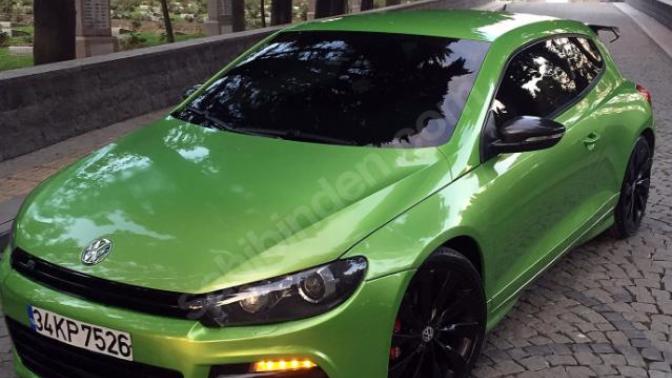 Fıstık yeşili Scirocco R nasıl sizce?