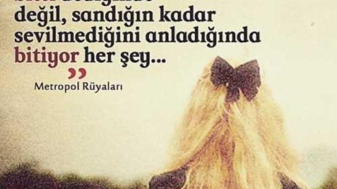 Sevmekten daha güzel olan tek şey varsa oda sevilmektir! Hiç çok sevdiğiniz biri tarafından sevilmediğinizi hissettiniz mi?