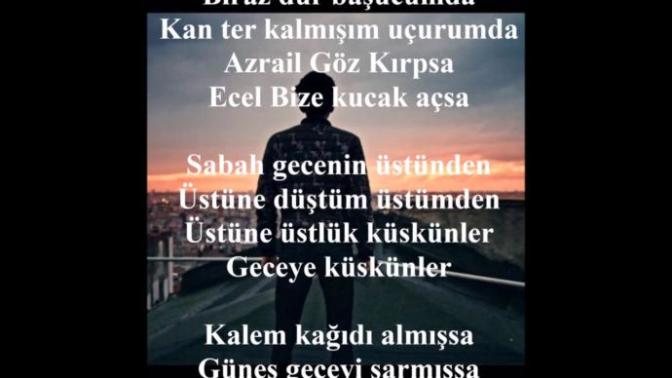 ''Gece Gölgenin Rahatına Bak'' şarkısının Sözleri anlamlı mı?