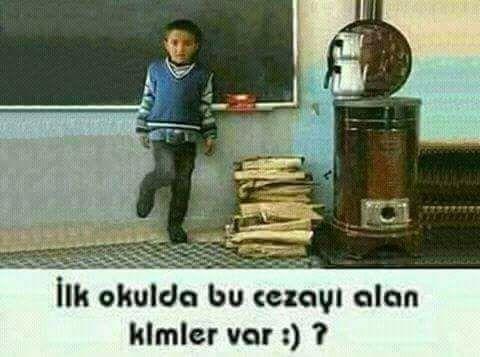 İlkokul yıllarında hangi cezaları aldınız?