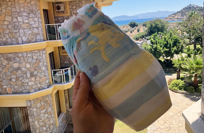 Havuz için bebek bezi kullanan var mı?