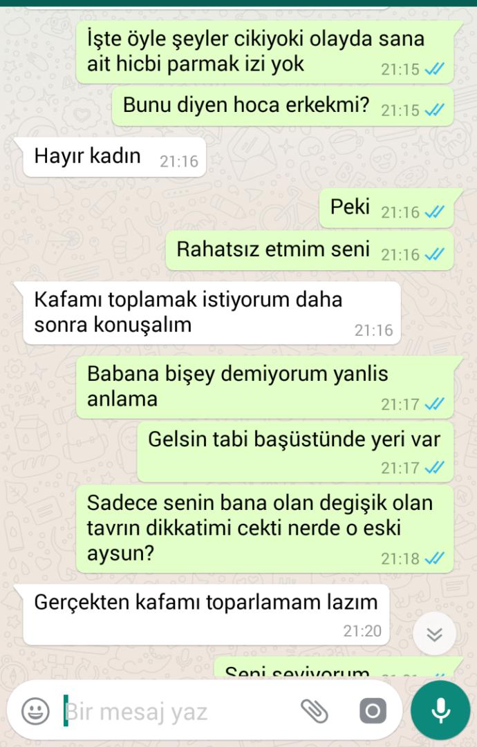 Kızlar, bu kız beni aldatiomu?