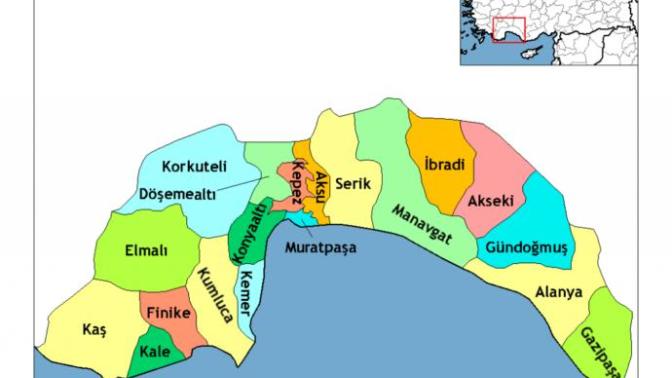 Antalya'da en çok alman turist nerede bulunmaktadır?