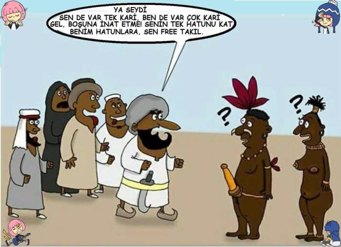 bu karikatür hakkında ne düşünüyorsunuz bence komik sizce?