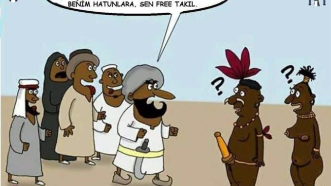 Bu karikatür hakkında ne düşünüyorsunuz bence komik sizce?